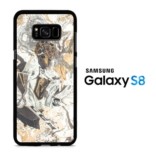 Hockey Vegas Golden Knight Marble Samsung Galaxy S8 Case