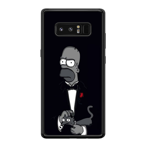 Homer Simpson Goodfather Samsung Galaxy Note 8 Case