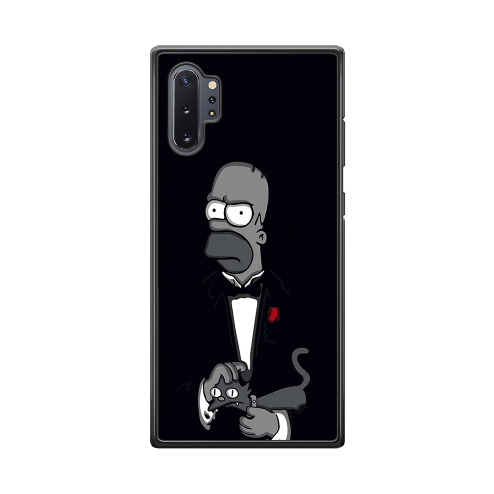 Homer Simpson Goodfather Samsung Galaxy Note 10 Plus Case