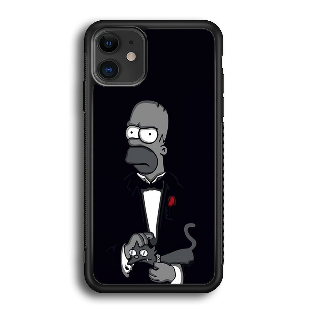 Homer Simpson Goodfather iPhone 12 Case