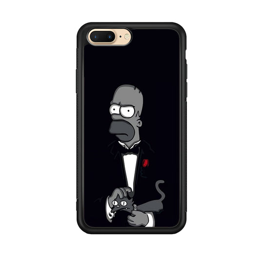 Homer Simpson Goodfather iPhone 8 Plus Case