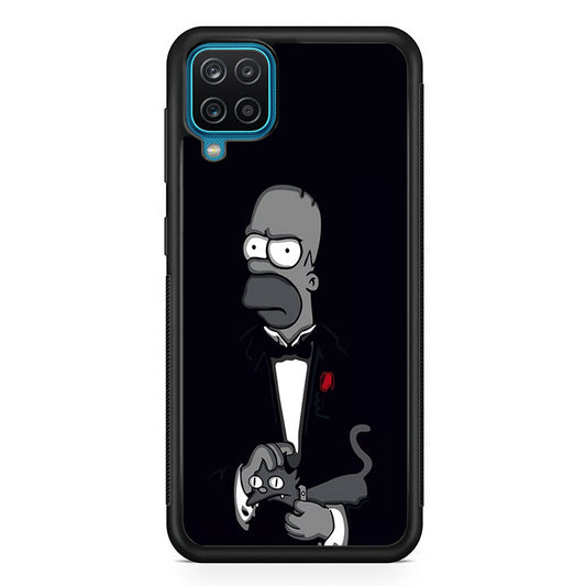 Homer Simpson Goodfather Samsung Galaxy A12 Case