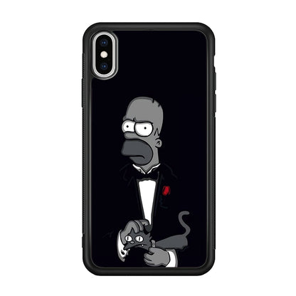 Homer Simpson Goodfather iPhone XS Case