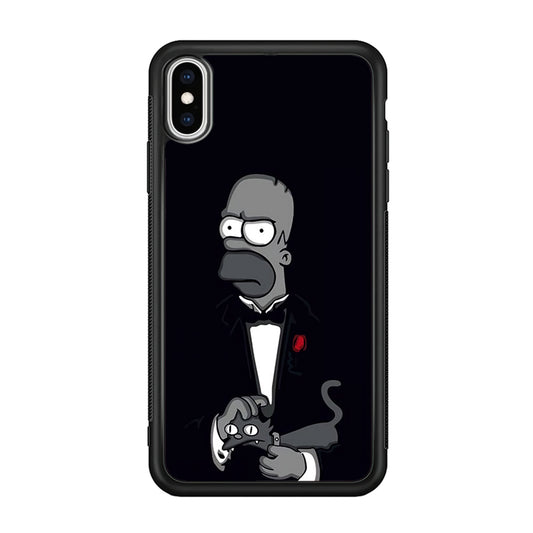 Homer Simpson Goodfather iPhone XS Case