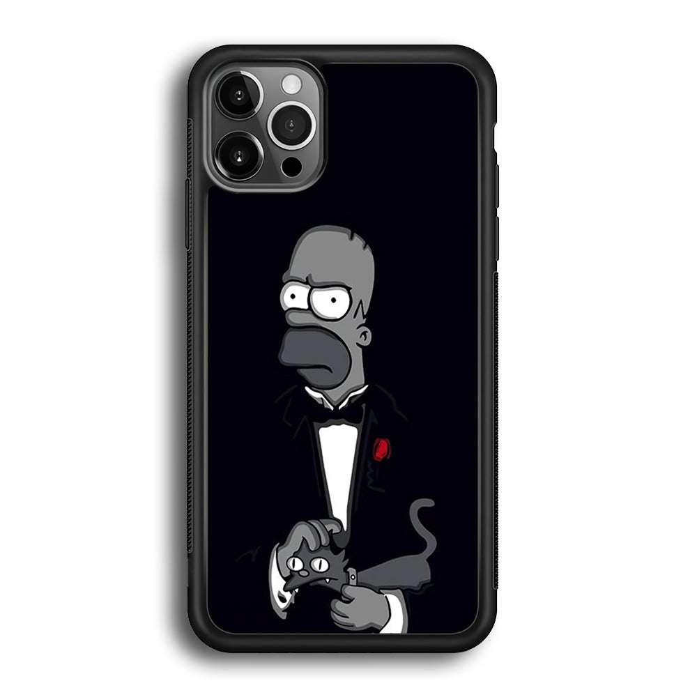 Homer Simpson Goodfather iPhone 12 Pro Max Case