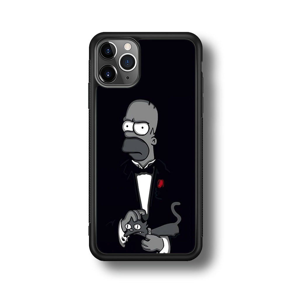 Homer Simpson Goodfather iPhone 11 Pro Max Case