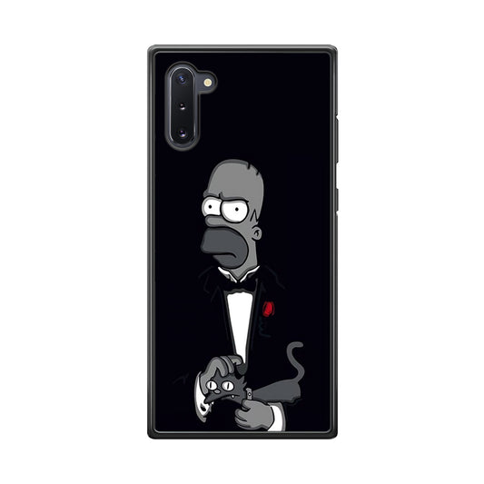 Homer Simpson Goodfather Samsung Galaxy Note 10 Case