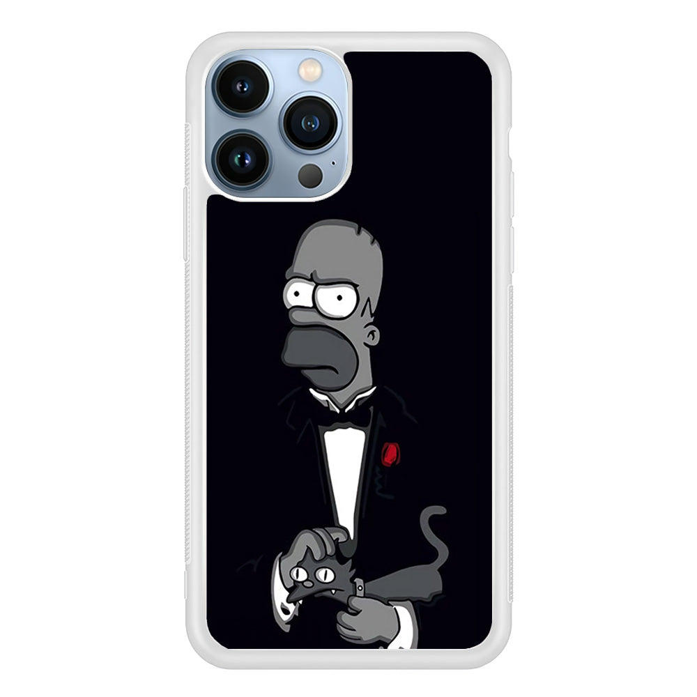 Homer Simpson Goodfather iPhone 13 Pro Case