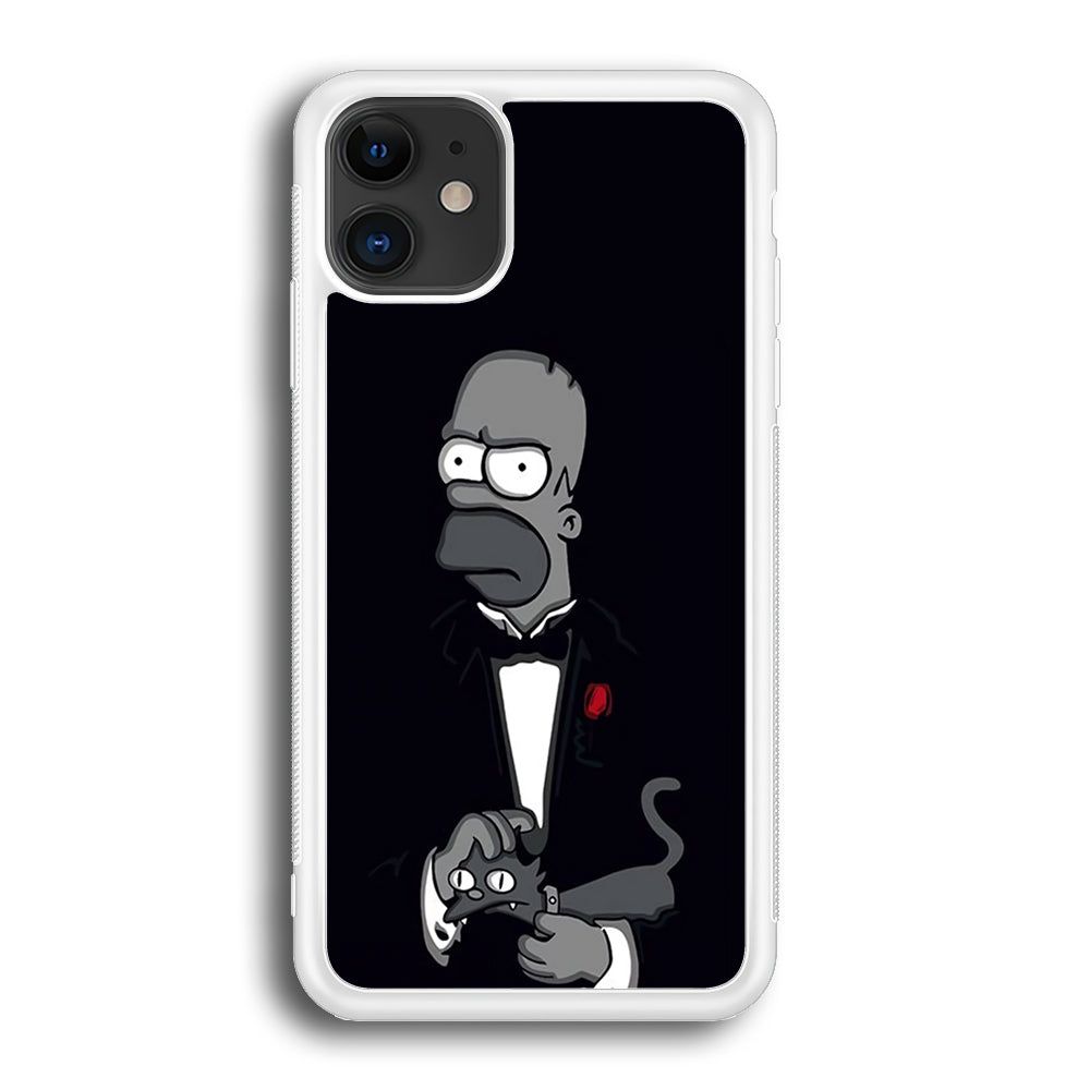 Homer Simpson Goodfather iPhone 12 Case