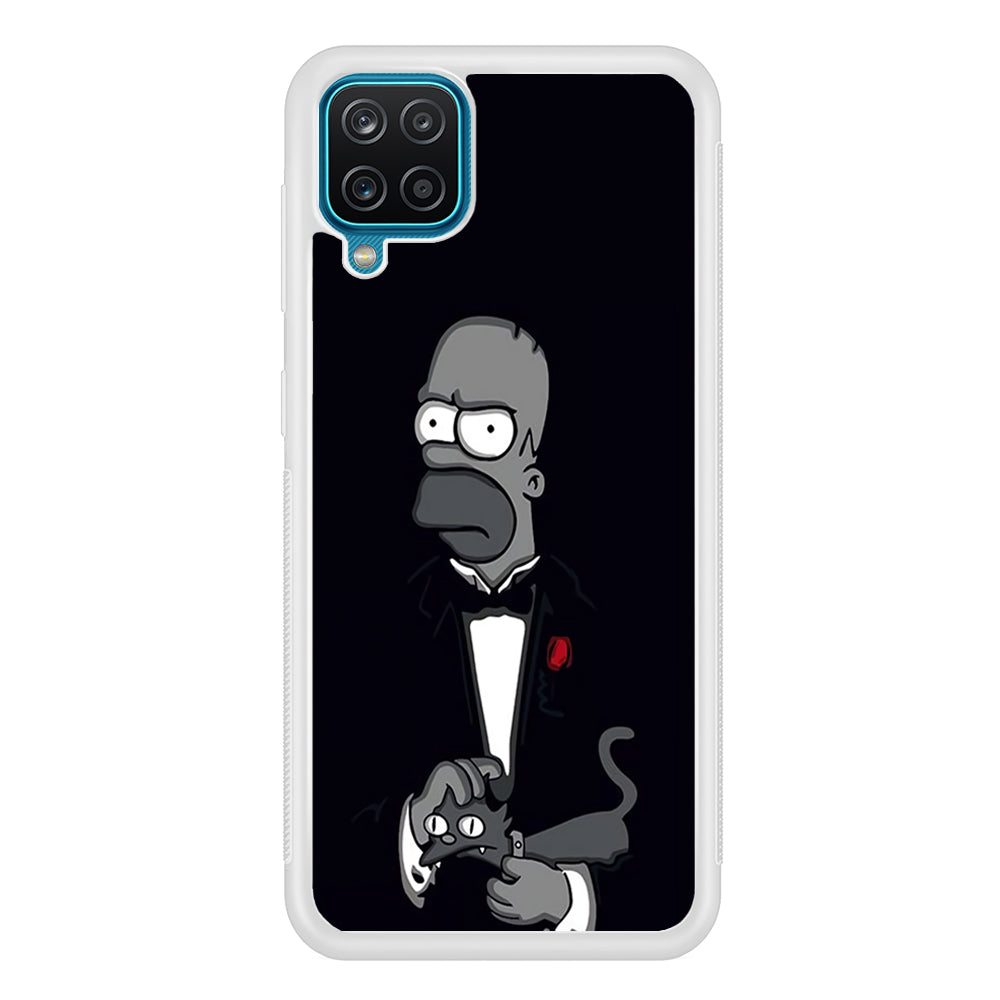 Homer Simpson Goodfather Samsung Galaxy A12 Case