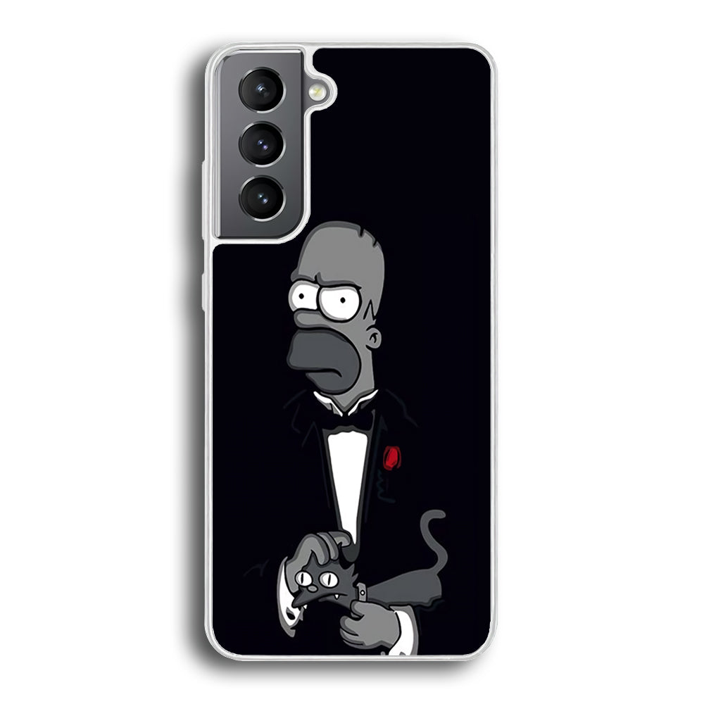 Homer Simpson Goodfather Samsung Galaxy S21 Plus Case