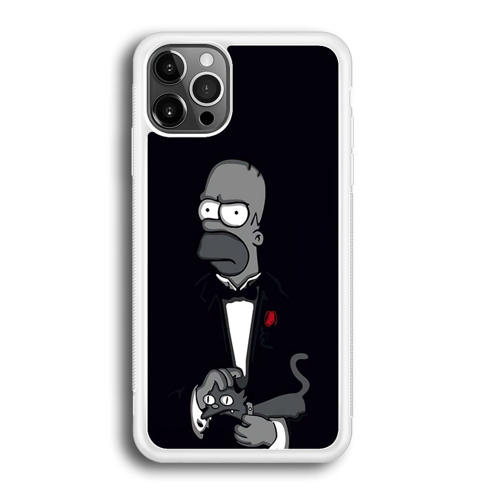 Homer Simpson Goodfather iPhone 12 Pro Max Case