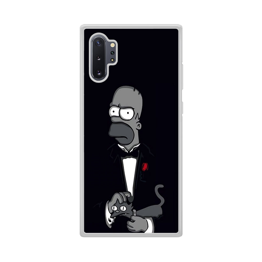 Homer Simpson Goodfather Samsung Galaxy Note 10 Plus Case