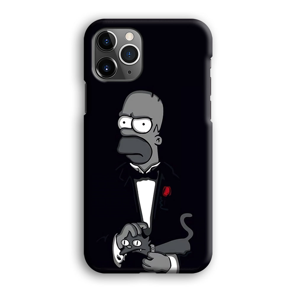 Homer Simpson Goodfather iPhone 12 Pro Case