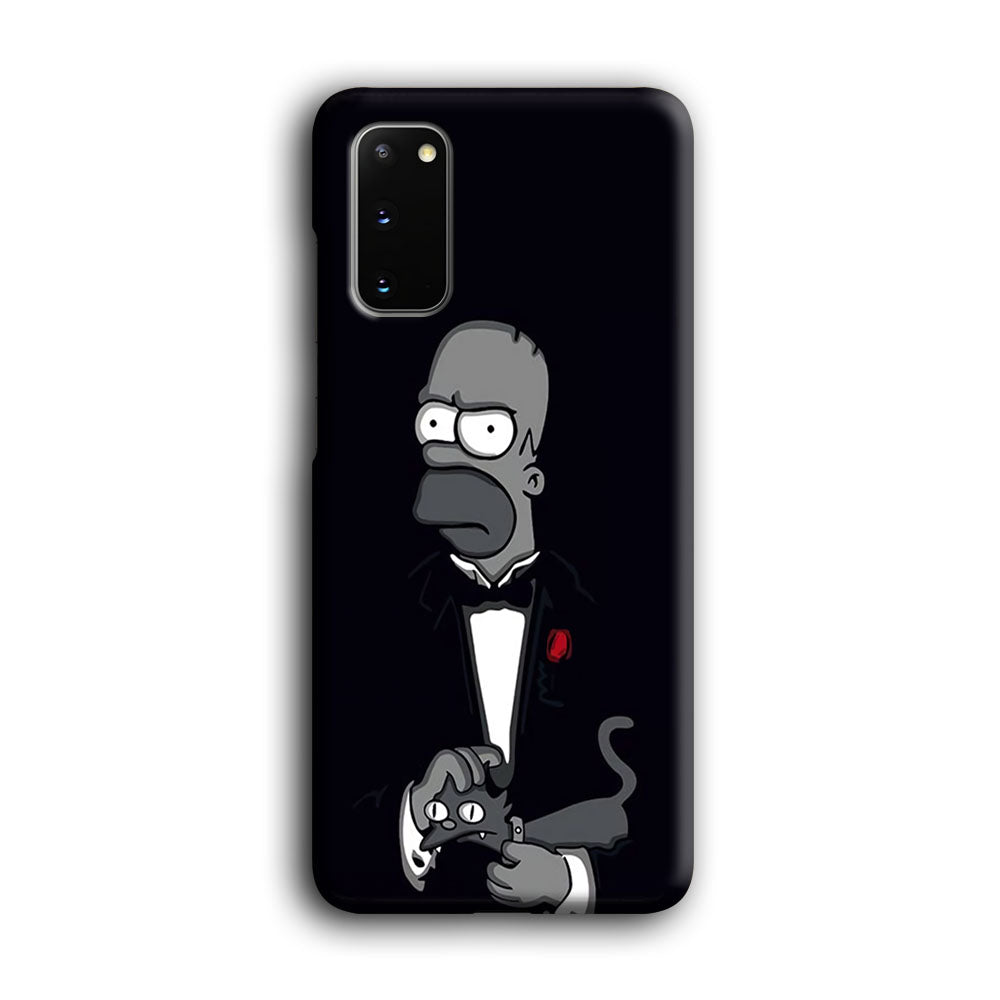 Homer Simpson Goodfather Samsung Galaxy S20 Case