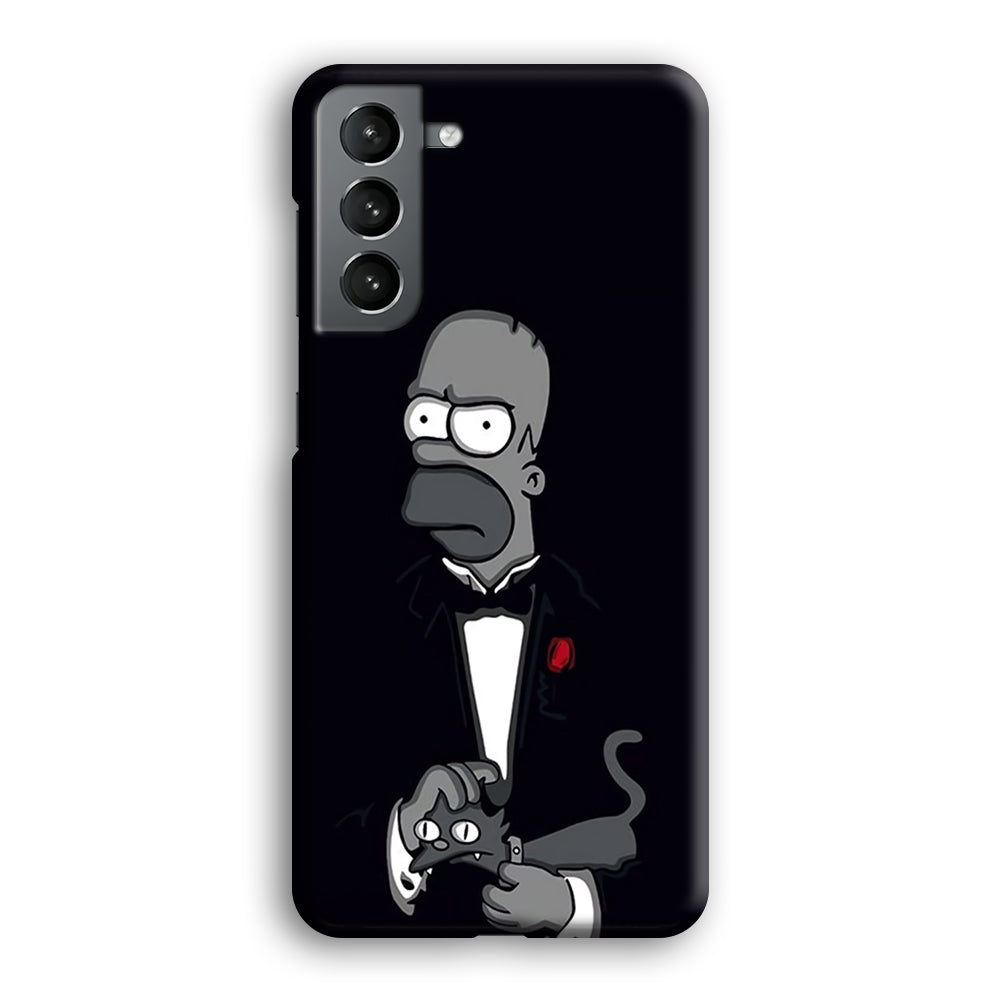 Homer Simpson Goodfather Samsung Galaxy S21 Plus Case