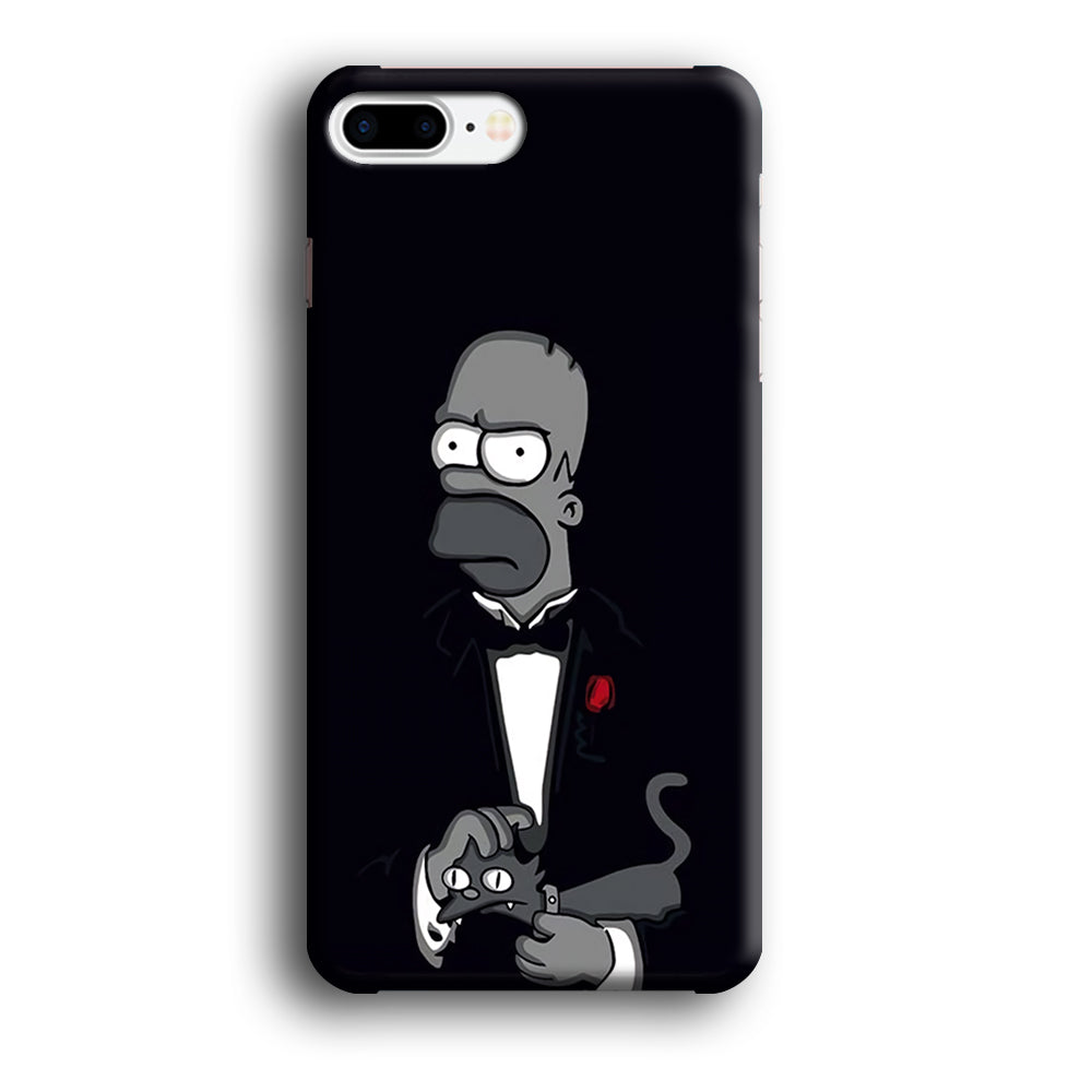 Homer Simpson Goodfather iPhone 8 Plus Case