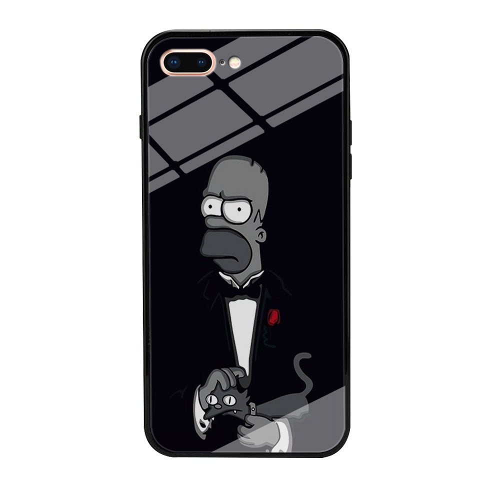 Homer Simpson Goodfather iPhone 8 Plus Case