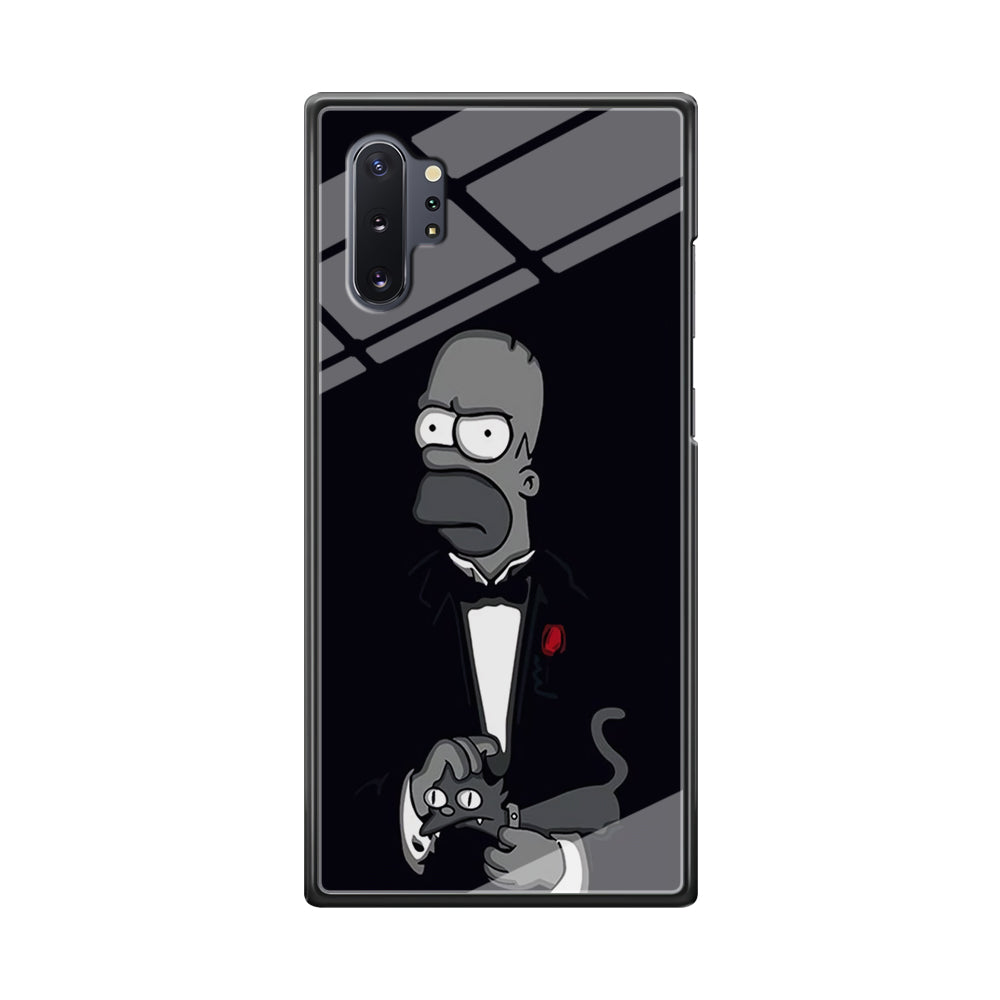 Homer Simpson Goodfather Samsung Galaxy Note 10 Plus Case