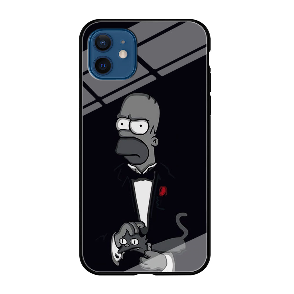 Homer Simpson Goodfather iPhone 12 Case