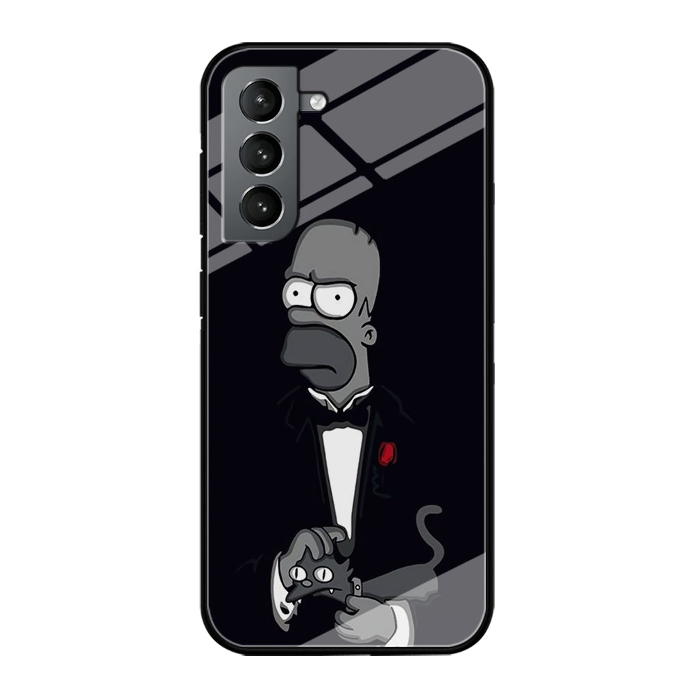 Homer Simpson Goodfather Samsung Galaxy S21 Plus Case