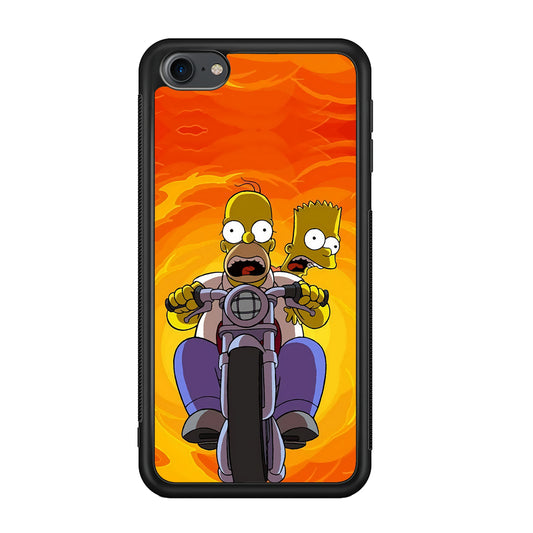 Homer and Bart Rider iPod Touch 6 Case - Ezzystore