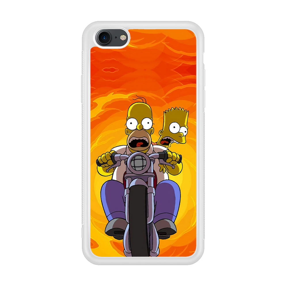 Homer and Bart Rider iPhone 7 Case