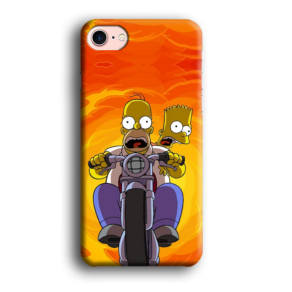 Homer and Bart Rider iPhone 7 Case