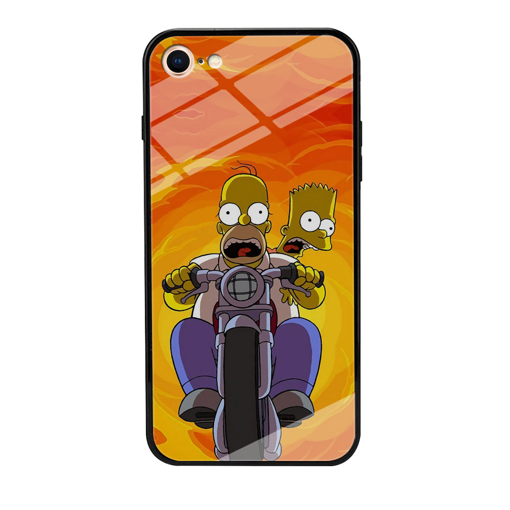 Homer and Bart Rider iPhone 7 Case