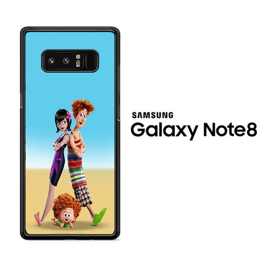Hotel Transylvania Mavis And Jonathan Beach Holliday Samsung Galaxy Note 8 Case