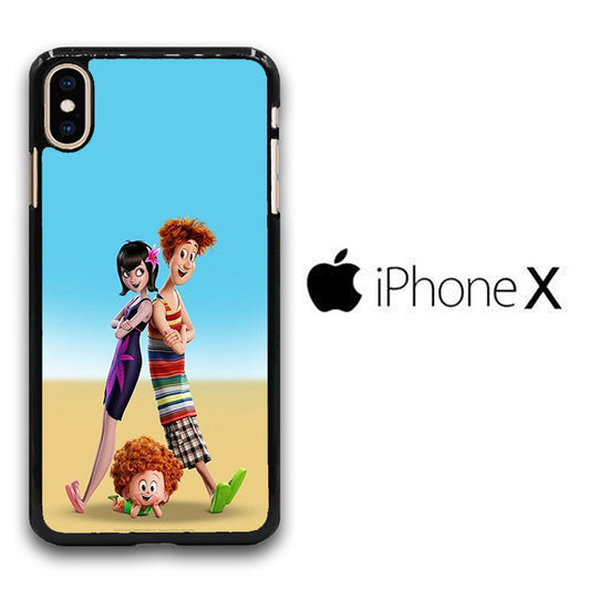 Hotel Transylvania Mavis And Jonathan Beach Holliday iPhone X Case