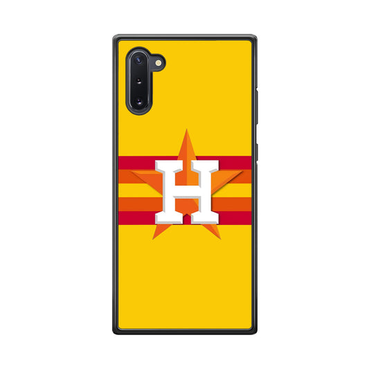 Houston Astros MLB Team Samsung Galaxy Note 10 Case