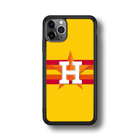 Houston Astros MLB Team iPhone 11 Pro Max Case