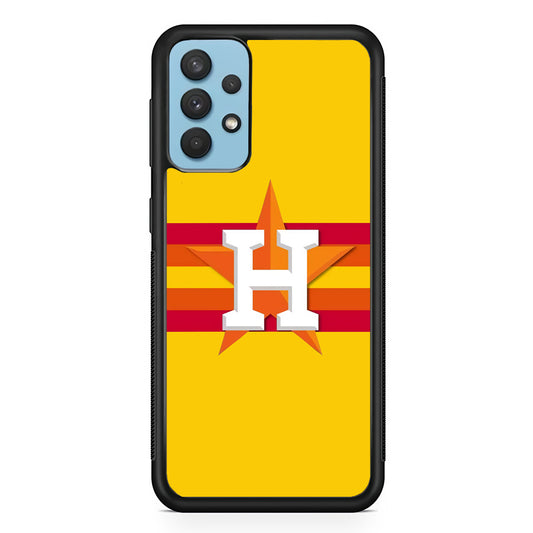 Houston Astros MLB Team Samsung Galaxy A32 Case