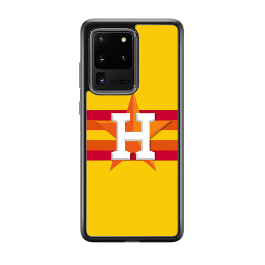 Houston Astros MLB Team Samsung Galaxy S20 Ultra Case