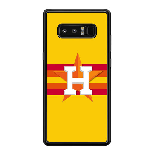 Houston Astros MLB Team Samsung Galaxy Note 8 Case