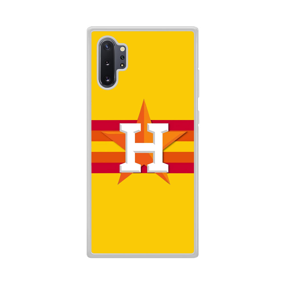 Houston Astros MLB Team Samsung Galaxy Note 10 Plus Case