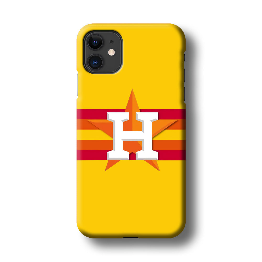 Houston Astros MLB Team iPhone 11 Case