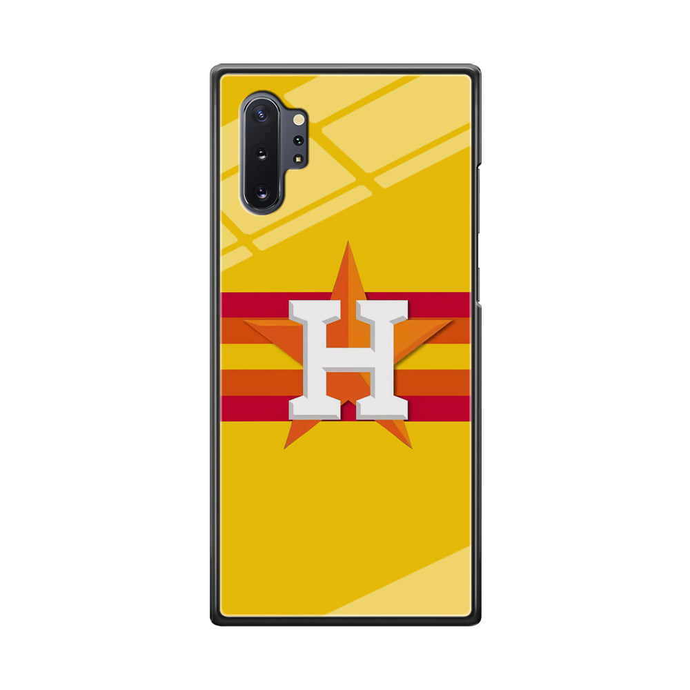 Houston Astros MLB Team Samsung Galaxy Note 10 Plus Case