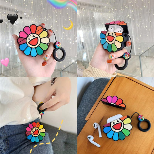 Palette Emoji Silicone Protective Case Cover For Apple Airpods