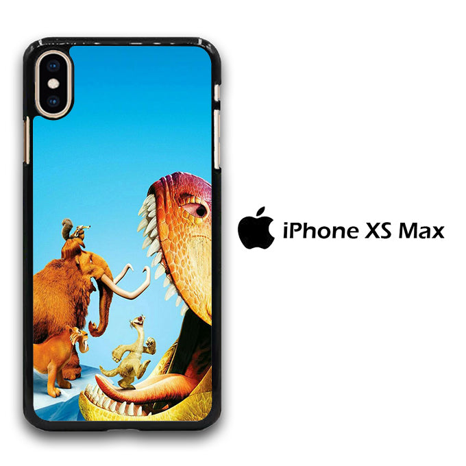 Ice Age Open Mouth Dinosaurs iPhone Xs Max Case