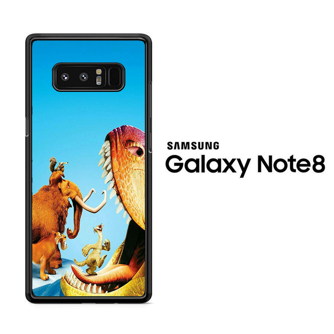 Ice Age Open Mouth Dinosaurs Samsung Galaxy Note 8 Case