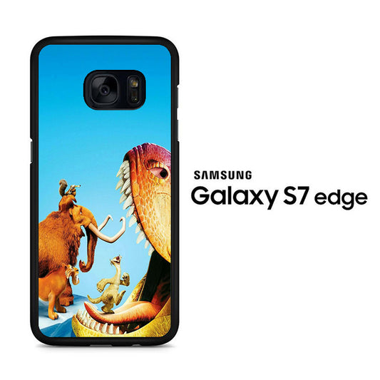 Ice Age Open Mouth Dinosaurs Samsung Galaxy S7 Edge Case