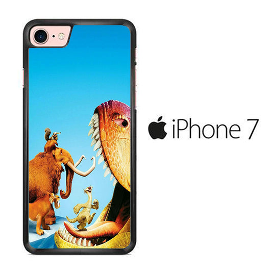Ice Age Open Mouth Dinosaurs iPhone 7 Case