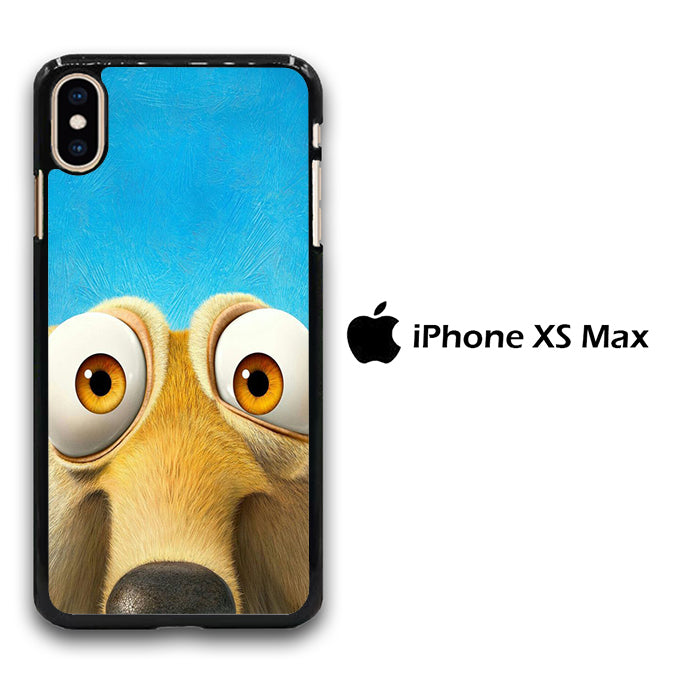 Ice Age Scrat Cute Face iPhone Xs Max Case