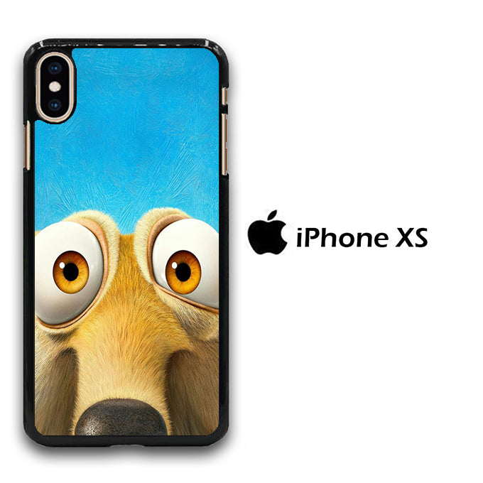 Ice Age Scrat Cute Face iPhone Xs Case