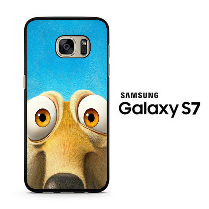 Ice Age Scrat Cute Face Samsung Galaxy S7 Case
