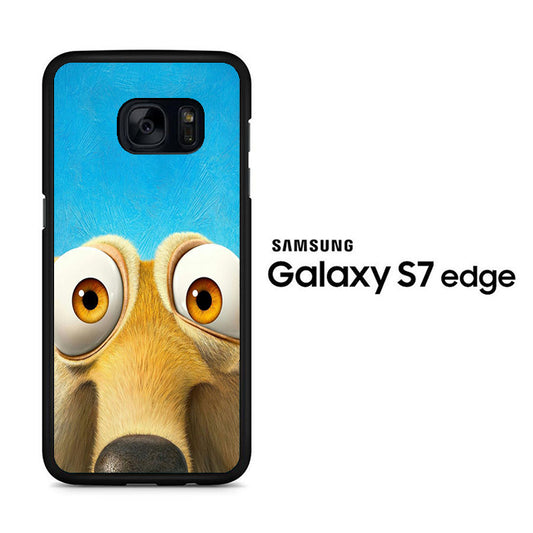 Ice Age Scrat Cute Face Samsung Galaxy S7 Edge Case