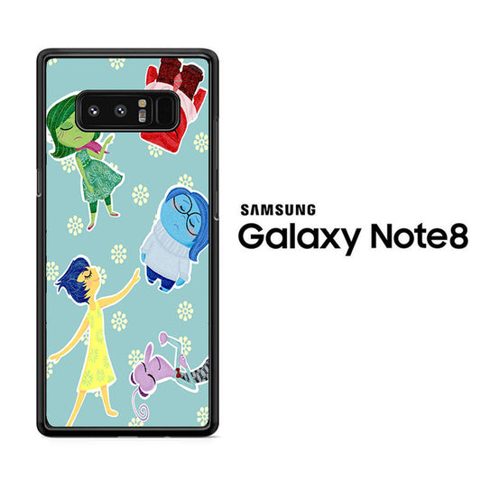 Inside Out Flower Wallpaper Samsung Galaxy Note 8 Case