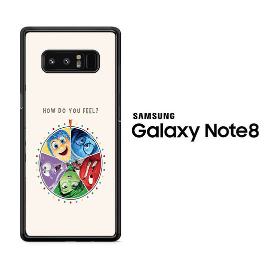 Inside Out How Do You Feel Samsung Galaxy Note 8 Case